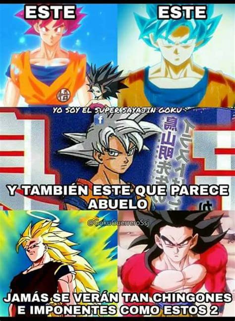 Holaa, bienvenidos a dragon ball super memes.*esto memes son para divertirte un poco. Dragon Ball Super: Nueva transformación de Gokú es blanco ...