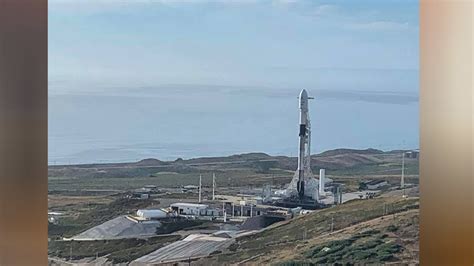 Spacex Launches Falcon 9 Rocket From Vandenberg Air Force Base