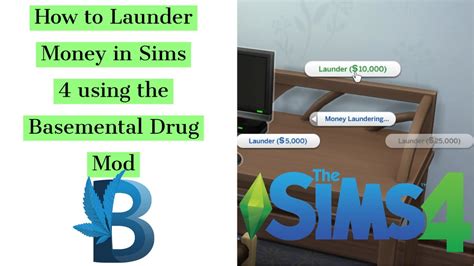 How To Launder Money In Sims 4 Basemental Drug Mod Youtube