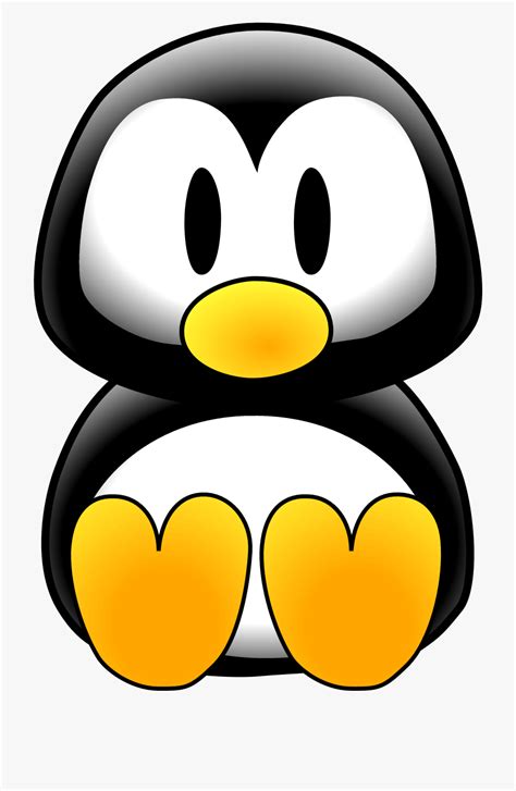 Color pictures, email pictures, and more with these baby animals coloring pages. Cute Penguin Clipart At Getdrawings Com Free - Clipart Animals , Transparent Cartoon, Free ...