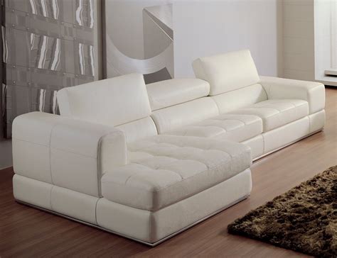Shop target for leather sofas & sectionals you will love at great low prices. 956 Modern White Bonded Leather Sectional Sofa