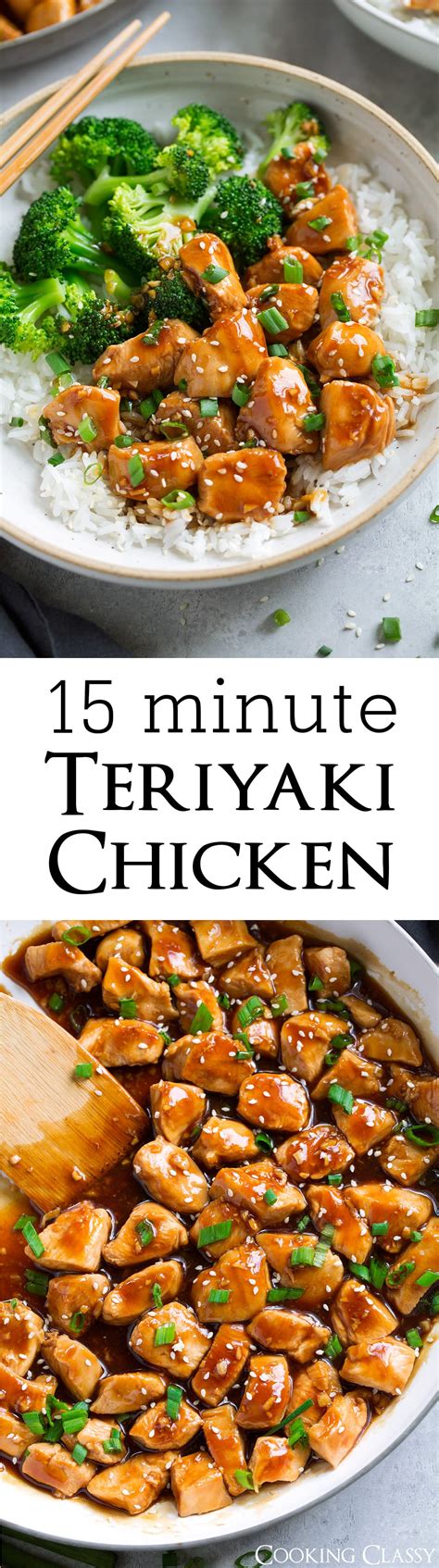 The best teriyaki chicken recipe. Teriyaki Chicken {Easy 15 Minute Recipe} - Cooking Classy