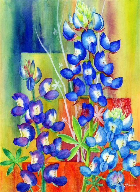 Lupinus Texensis Art Print By Hailey E Herrera Our Art Prints Are