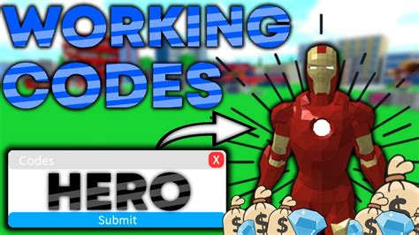 All Working Codes In 2 Player Superhero Tycoon Roblox Youtube