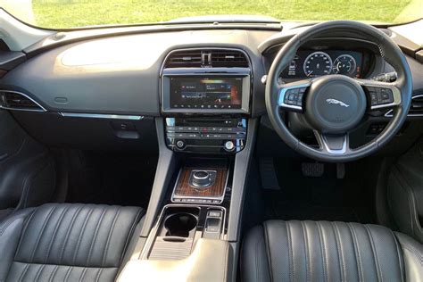 This is jaguar's finest interior to date. Jaguar F-PACE Portfolio 2.0D AWD | Eurekar