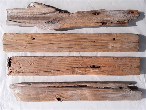 Reclaimed Driftwood Planks 8 Thick Pieces Of Driftwood Lumber Us