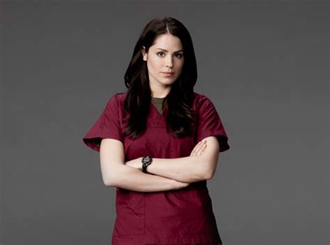 Combat Hospital Star Michelle Borth Learns How To Sew Body Parts