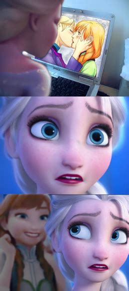 Elsas Reaction Frozen Know Your Meme