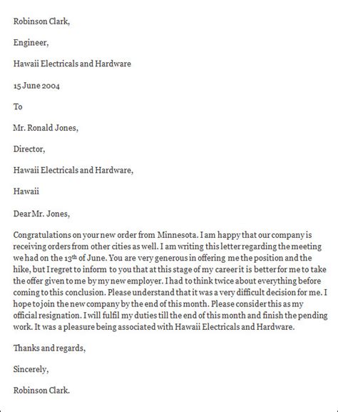 Including references to the reason for resigning on a cover letter is a common activity amongst job seekers. FREE 43+ Formal Resignation Letters Templates in PDF | MS ...