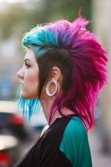 Punk Hairstyles For Long Hair Punk Hairstyles For Women Stylish Punk
