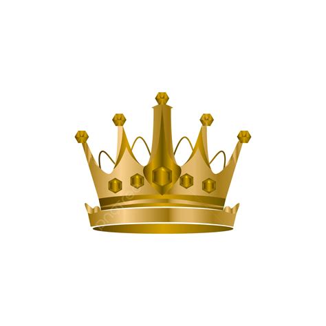 Royal King Vector Hd Images Golden Royal King Crown Elegant Vector Isolated Golden King Crown
