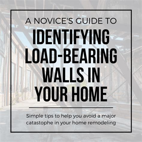 How To Identify A Load Bearing Wall Beginner Contractor Guide Dengarden