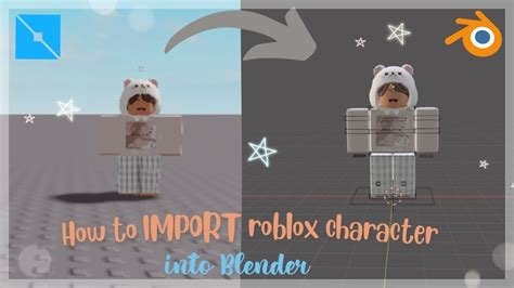 How To Import Roblox Character Into Blender 28 293 Youtube