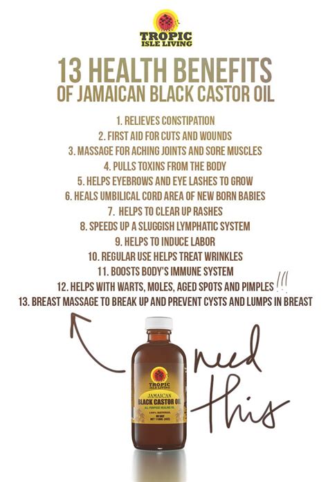 It makes your hair thicker, fuller, and shinier. 13 Health Benefits of Jamaican Black Castor Oil Go to www ...