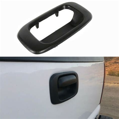 Rear Back Latch Tail Gate Tailgate Handle Bezel For Chevy Silverado Gmc