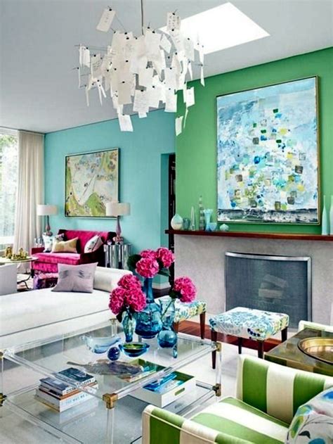 Wall Color Mint Green Gives Your Living Room A Magical Flair Avso