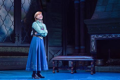 patti murin as anna in frozen the broadway musical frozen on broadway frozen musical musicals
