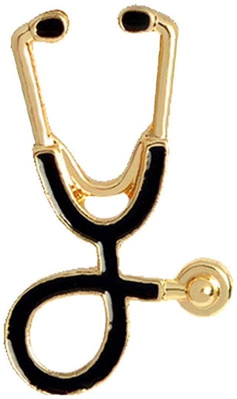 Nurse Stethoscope Enamel Pin Medical Brooches Collar Lapel Pin Badge