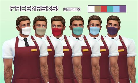 My Sims 4 Blog Face Mask By Flapjacksims