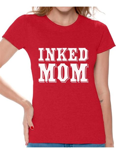 Awkward Styles Awkward Styles Inked Mom Tshirt For Women Tattooed Mom Shirt Tatted Mom T Shirt