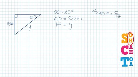 Razones TrigonomÉtricas Encontrar Hipotenusa Youtube