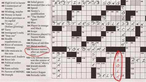 The clue for 2 down in the new york times' first crossword puzzle of the new year was nothing unusual: Ebola Invades 'The New York Times' Sunday Crossword | NCPR ...