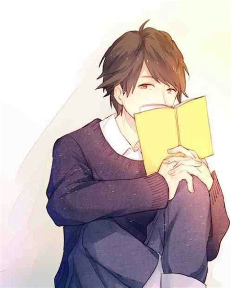 Anime Guy Reading A Book Anime Amino