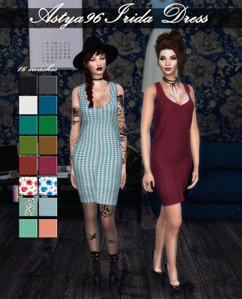 Irida Dress At Astya96 Sims 4 Updates