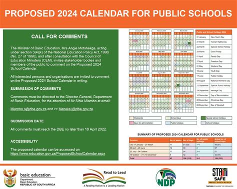 Basic Education Releases New School Calendar 20242025 Beraportal
