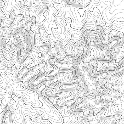 Topographic Map Background With Space For Copy Line Topography Map Contour Background
