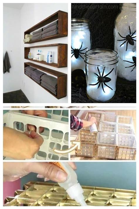 Upping the look of your bathroom isn't a tough task; DIY bathroom decor ideas that can be made with cheap ...