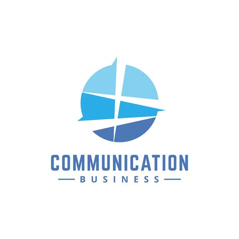 Modèle De Logo Dentreprise De Communication Pour Votre Logo D