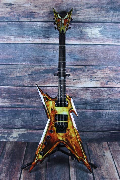 Dean Left Handed Razorback Explosion Electric Guitar Electric Guitar