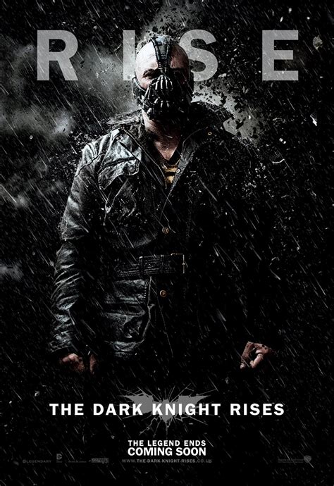 Tom Hardy As Bane In The Dark Knight Rises Poster Hq Bane Photo