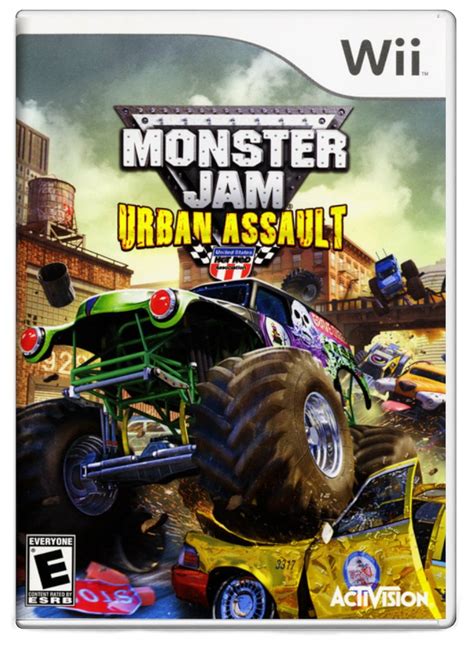 Monster Jam Urban Assault Nintendo Wii Refurbished