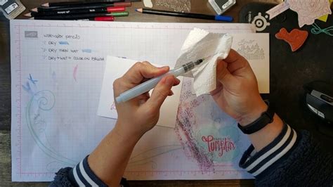 Card making demonstration with emma from cupcakecrafting as seen on uk tv. Watercolor Pencils - Cardmaking Video Tutorial - Part One ...