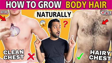 How To Grow Chest Hair Faster 30 Days Body Hair Growth Hacks Boost