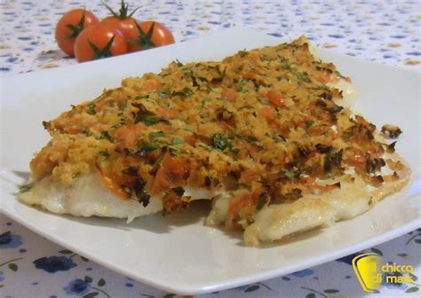 Pesce spada al forno gratinato ai pistacchi. Conserve di zucchine: Filetti di pesce al forno gratinati