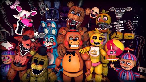 In five nights at freddy's 2, the old and aging animatronics are joined by a new cast of characters. FNaF 2 Generations | FNaF Speedart (SFM) - YouTube