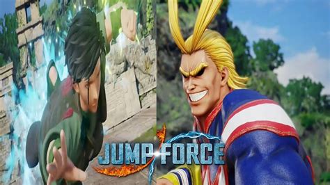 Jump Force Battle 6 Herome Vs All Might Youtube