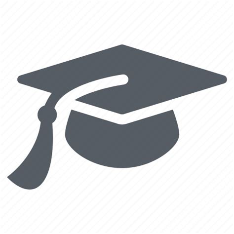 Cap Education Graduation Hat School University Icon