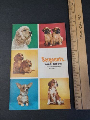 Vintage 1950s Sergeants Dog Book Ebay