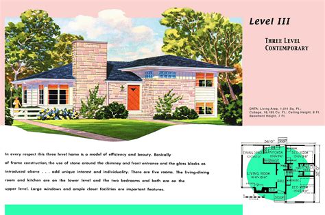 1950s House Plans For Popular Ranch Homes
