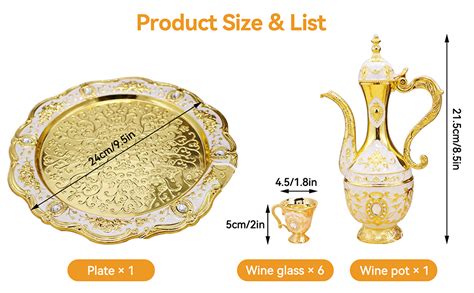 Turkish Tea Set Gold Turkish Teapot Set Tea Sets For Adults With