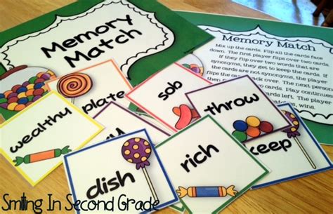 Smiling in Second Grade: Sweet Synonyms {Flash Giveaway}!