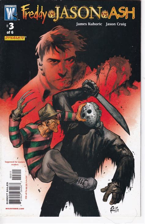 Freddy Vs Jason Vs Ash 3 Gibis Mangás Quadrinhos Hqs Rika Comic Shop