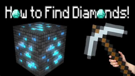 Minecraft How To Find Diamonds Youtube