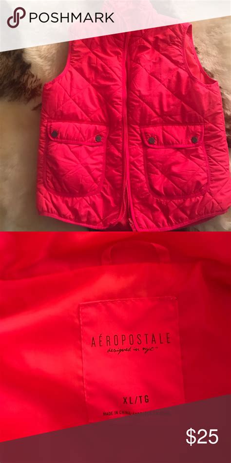 aeropostale pink vest pink vest clothes design aeropostale