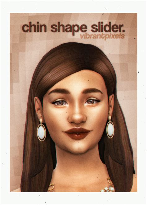 Chin Shape Slider Vibrantpixels On Patreon Sims 4 Cc Eyes Vrogue