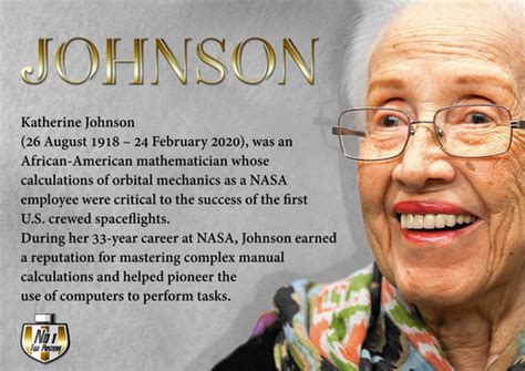 Katherine Johnson Inspirational Poster Computing Teaching Resources